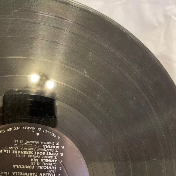 The Lombardi Singers Sing Along In Italian (Vinyl, 1960) ABC-Paramount ABC 320 - Picture 11 of 11